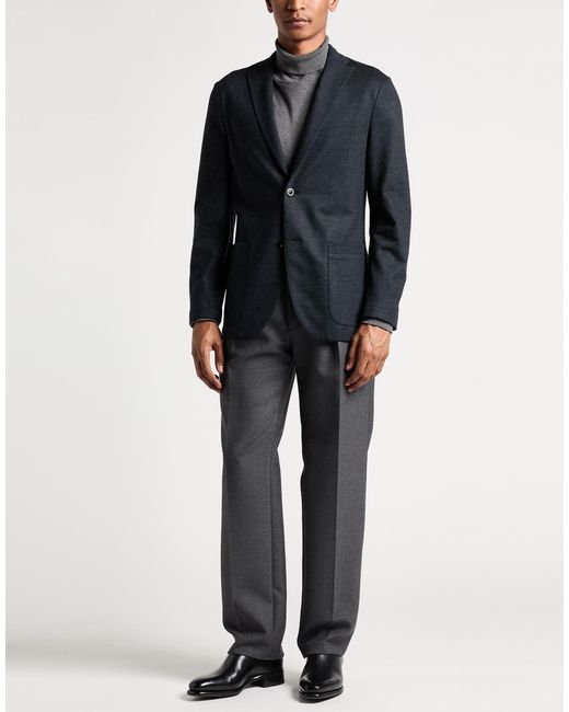 Boglioli Black Blazer for men