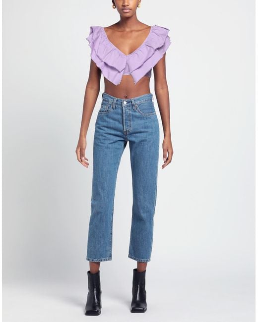 Gaelle Paris Purple Top