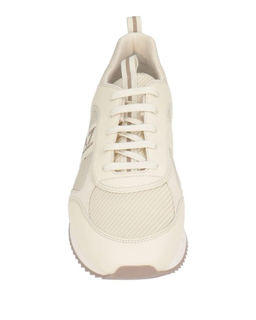 EA7 Natural Sneakers Polyamide, Polyurethane for men
