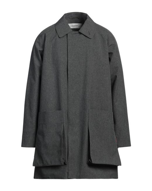 Adhoc Gray Overcoat & Trench Coat for men