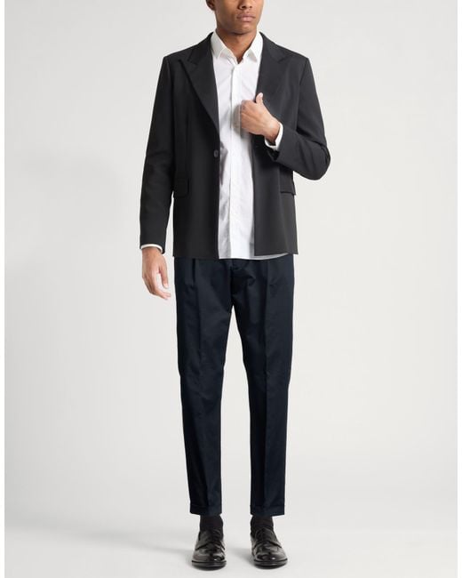 Caruso Blue Midnight Pants Cotton, Elastane for men