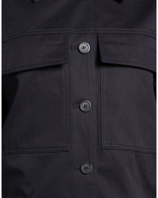Semicouture Blue Jacket Cotton