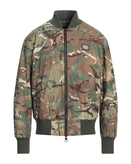 Dolce & Gabbana Green Jacket for men