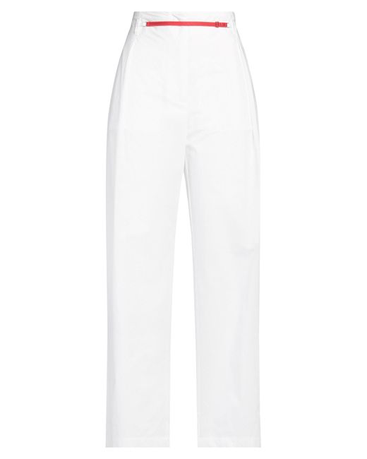 Pantalone di Tela in White