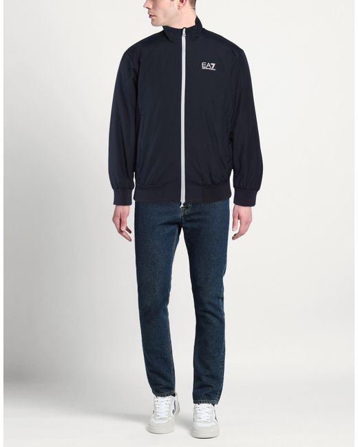 EA7 Blue Jackets for men