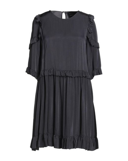 ALESSIA SANTI Black Mini Dress