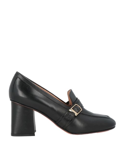 Santoni Black Mokassin