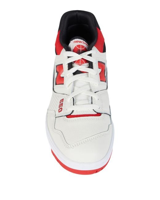 New Balance White Trainers for men