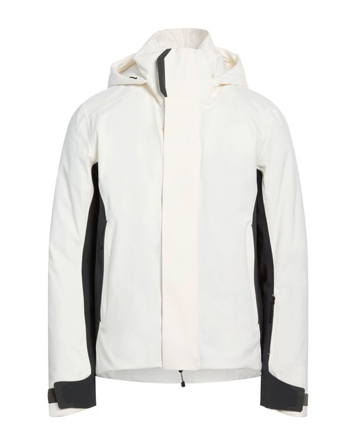 Sease White Jacket Virgin Wool, Polyamide, Elastane, Polyester, Polyurethane for men