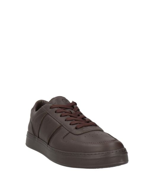 Hogan Brown Sneakers Leather for men