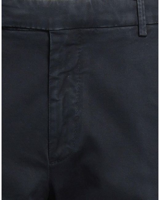 Dunhill Blue Pants Cotton, Elastane for men