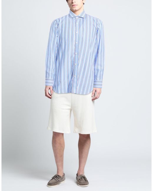 Guglielminotti Blue Shirt for men