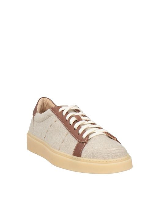 Eleventy Natural Sneakers Textile Fibers for men