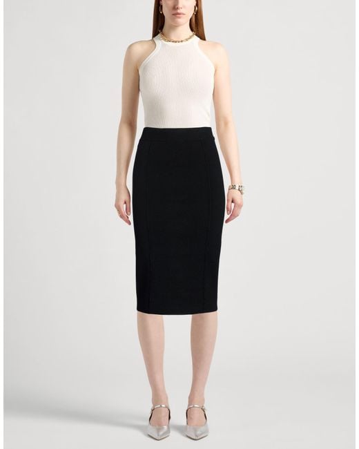 Pinko Black Midi Skirts