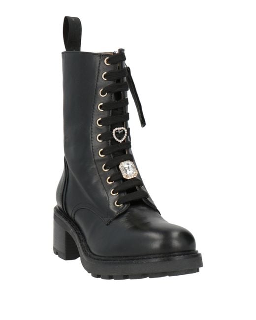 GIO+ Black Ankle Boots