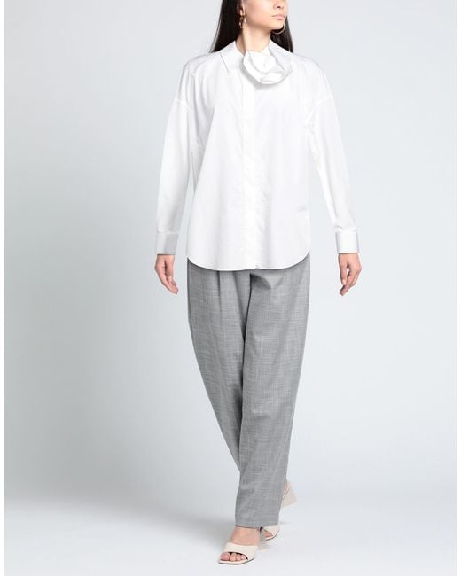 McQueen White Shirts