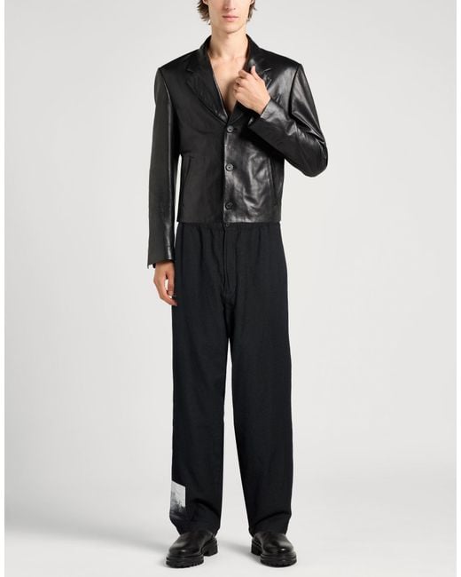 Undercover Black Pants for men