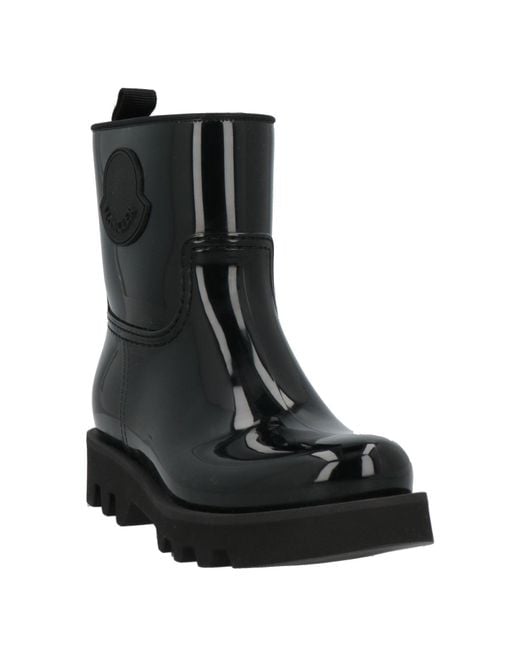 Moncler Black Ankle Boots