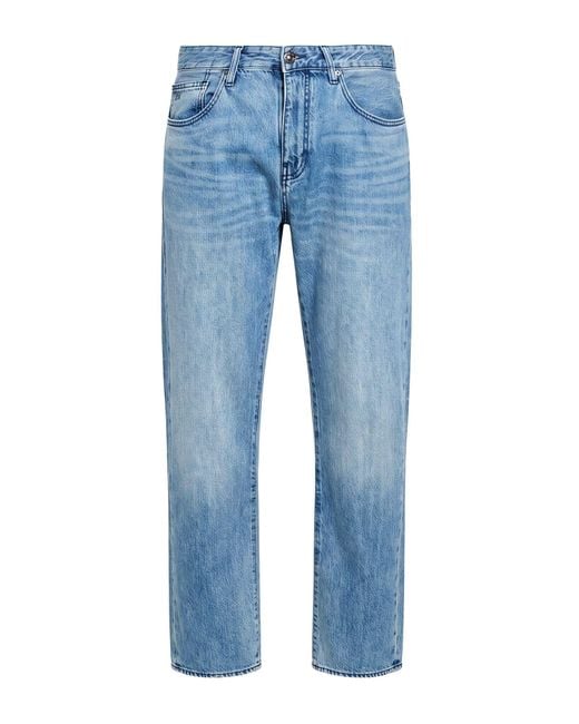 ARMANI EXCHANGE Blue Jeans Cotton for men