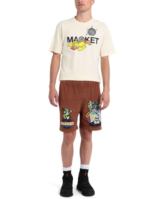Market Brown Shorts & Bermuda Shorts for men