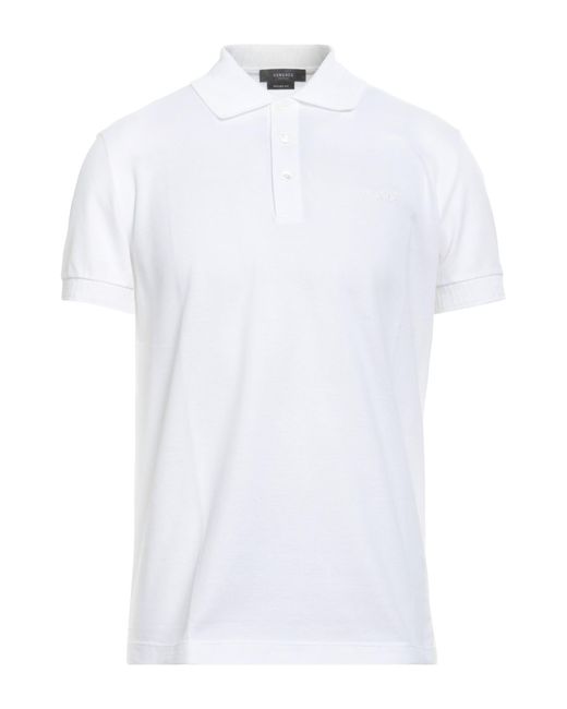 Polo Versace pour homme en coloris White