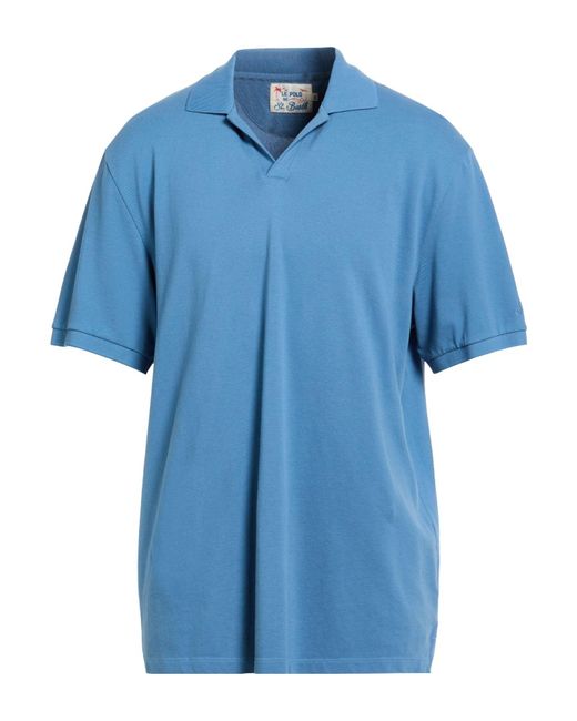 Polo Mc2 Saint Barth de hombre de color Blue