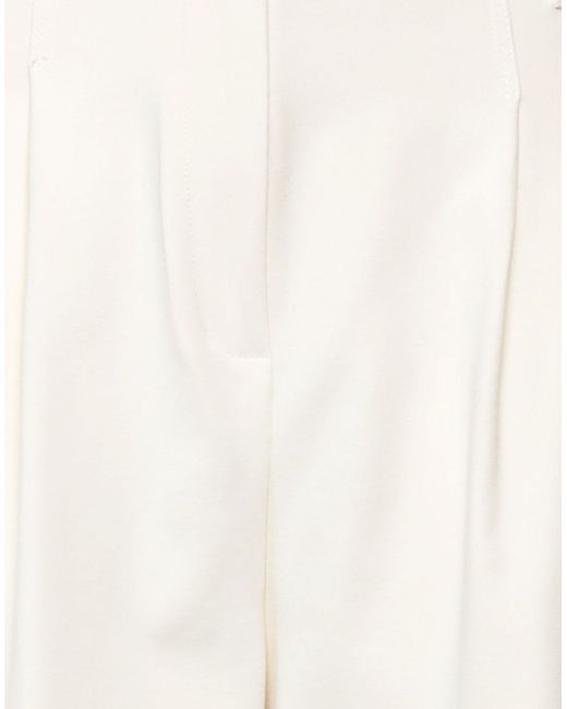 Suoli White Shorts & Bermuda Shorts
