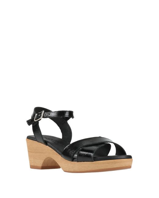 SPARWOMAN Black Sandals