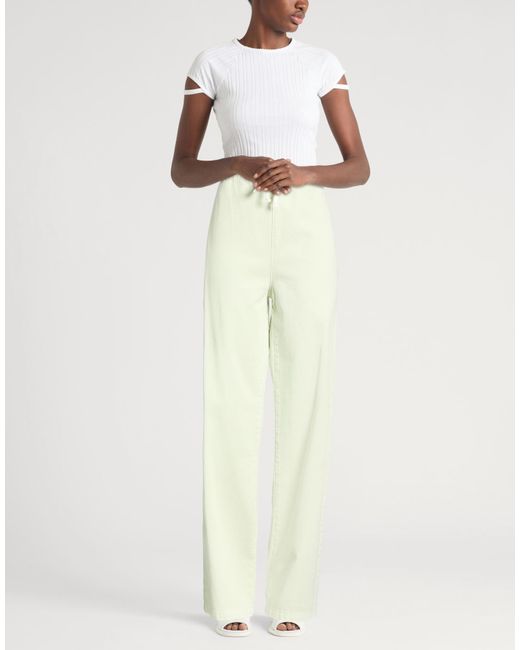 MM6 by Maison Margiela White Pants