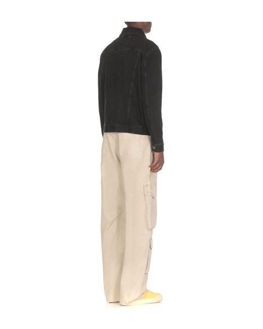 Manteau en jean Golden Goose Deluxe Brand pour homme en coloris Black