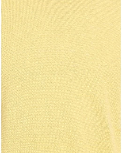 Roberto Collina Yellow Sweaters for men