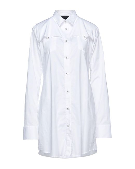 Philipp Plein Cotton Shirt in White | Lyst