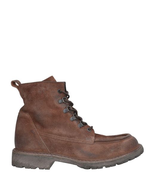 Botines de caña alta Moma de hombre de color Brown