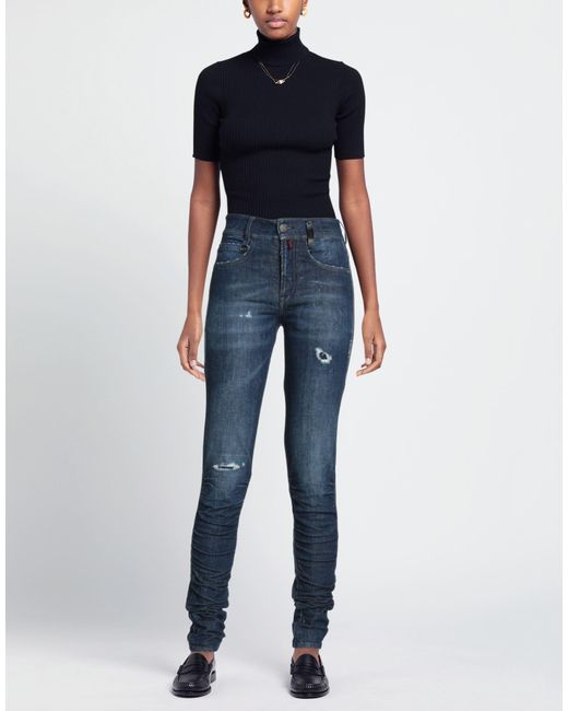 High Blue Denim Pants