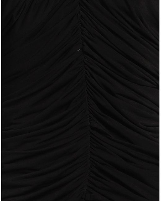 Magda Butrym Black Midi Dress Cupro, Elastane