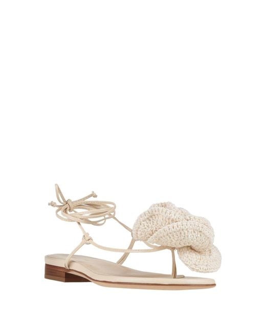 Magda Butrym Natural Thong Sandal
