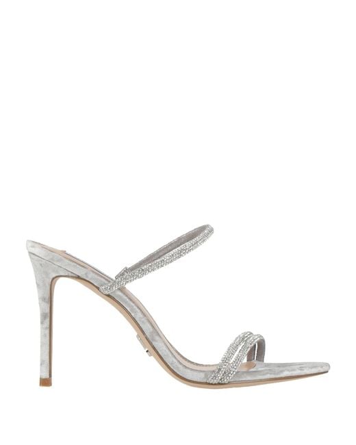 Steve Madden White Sandals