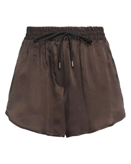 Isabel Benenato Brown Shorts & Bermudashorts