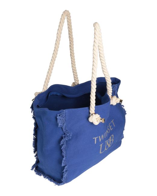 Twin Set Handbag in Blue Lyst