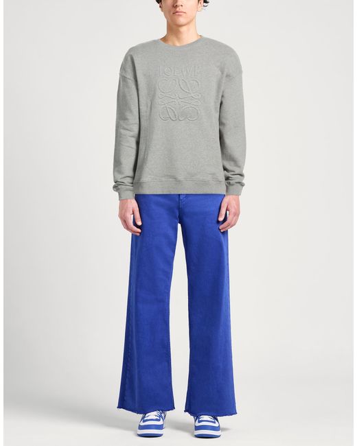 Loewe Gray Sweatshirt Cotton for men