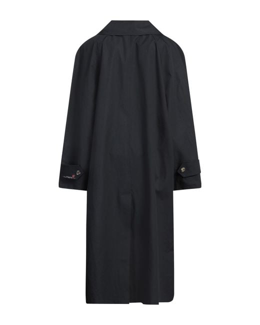 Marni Black Midnight Overcoat & Trench Coat Cotton