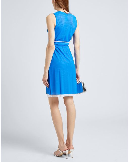 Fisico Blue Mini-Kleid