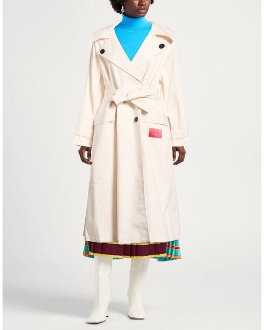 ARMANI EXCHANGE Natural Overcoats & Trench Coats