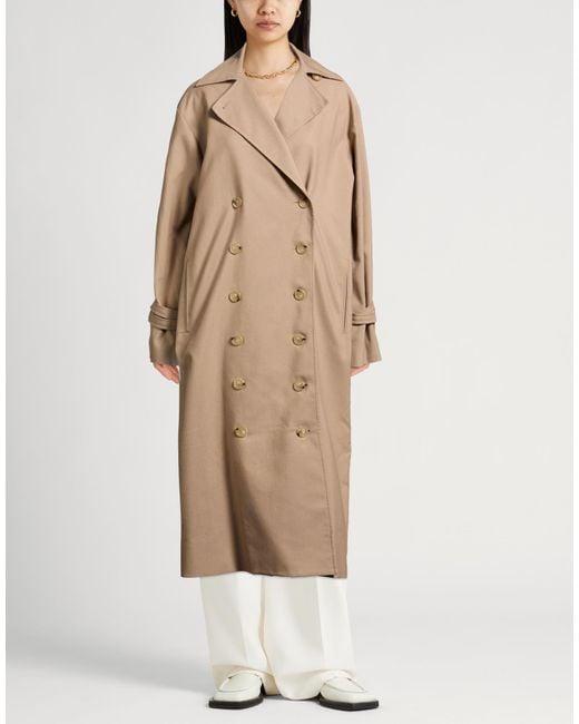Totême  Natural Overcoat & Trench Coat Organic Cotton, Polyester