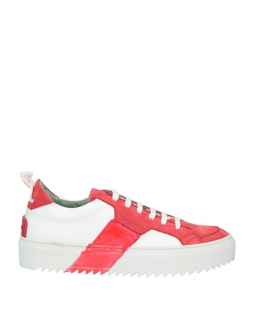 Attimonelli's Red Sneakers for men