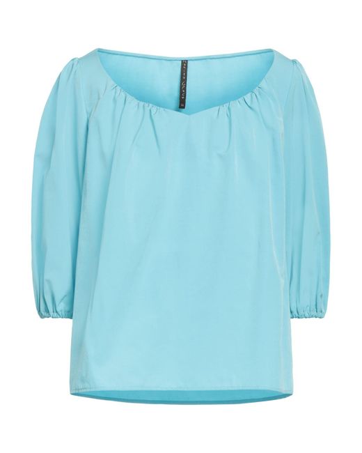 Manila Grace Blue Top