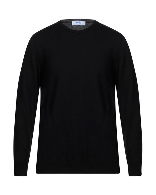 M.Q.J. Black Sweater for men