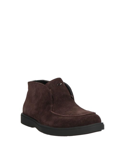 Alberto Guardiani Brown Ankle Boots for men