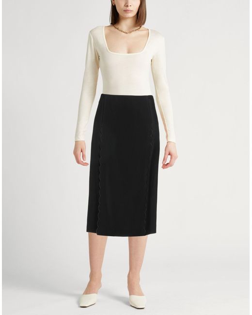 Gonna Midi di Chloé in Black