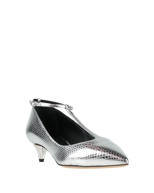 Giuseppe Zanotti Metallic Pumps Leather